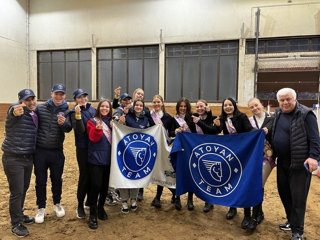 Atoyan Team win bronze medals in the Maxima Masters Team final!